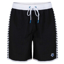 (XS, Black/White) Arena Unisex Adult Team Swim Shorts
