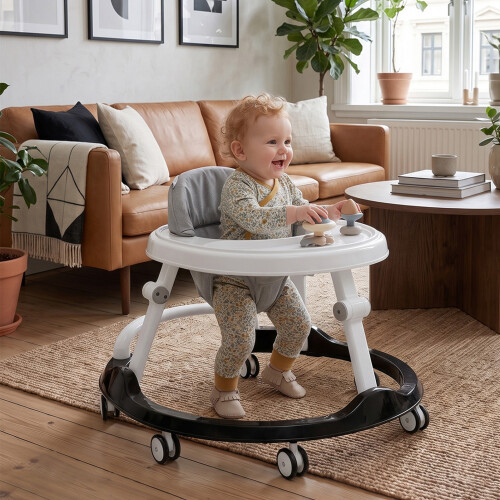Living And Home Foldable & Adjustable Baby Walker 1