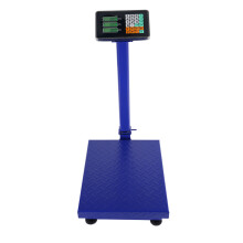 300KG Industrial Platform Scale Blue Color LCD Display for Warehouse