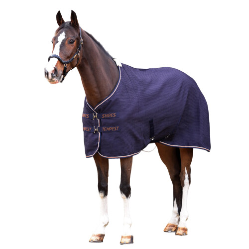 (84in, Navy) Tempest Original Waffle Horse Rug
