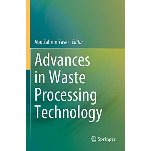 Advances in Waste Processing Technology Paperback Book