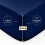 (Double, Navy) 40cm Extra Deep Fitted Sheet with FREE 40cm Quilted Mattress Protector Soft Microfiber Deep Pocket Bed Sheets 2