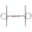 (6in, Silver) Shires Copper Peanut Horse Full Cheek Snaffle Bit 1