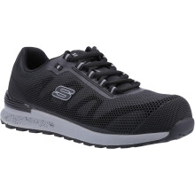 (9 UK, Black) Skechers Mens Bulklin Bragoo Safety Trainers