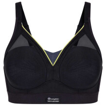 (34D, Black) Champion Womens/Ladies Medium Support Sports Bra