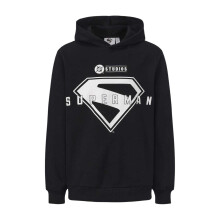 (XL, Blue/Red) Batman Mens Dark Knight Hoodie