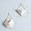 Living And Home 1-Piece Wall Hanging Geometric Decorative Planter for Succulents 5