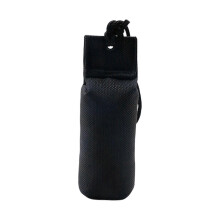 (Black S) Outdoor Interactive Dog Tug Toy with Durable Oxford Cloth Sleeve for Bite Training