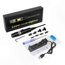 (Green Light) Kit de visée laser universel calibre .177-12 avec pile pour un réglage précis.