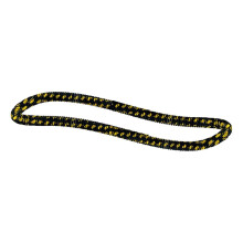 (Black) Comfortable Weighted Waist Hoop for Indoor Outdoor Fitness Exercise Workout