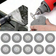 (35mm) Dremel 30 mm diamentowe tarcze tnące do kamienia, jadeitu, szkła, 2 opcje mocy trzpienia
