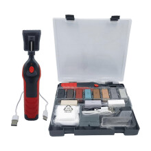 (porcelain floor) Multi-Finish Repair Kit Hot Melt Pen Wax Sticks for Wood Tile Plastic Floor Multicolor