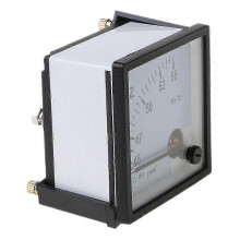 (380V) Misuratore di frequenza analogico 100V 220V 380V 45-55Hz Indicatore da pannello Tester