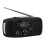 (Black, EU) Survival Ready NOAA AM/FM Radio USB Charging LED Flashlight Multi-Purpose Emergency Gear 1