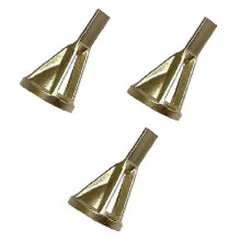 (Gold) 3Pc Triangular Handle Polishing & Chamfering Tool Kit 18mm for Burr Screws