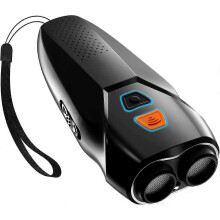 (Black) Dazer III ultralyd hundeavskrekking med 3 intensiteter beskytter mot aggressive hunder
