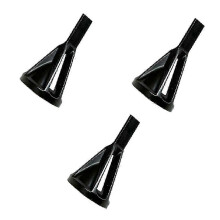 (Black) 3Pc Triangular Handle Polishing & Chamfering Tool Kit 18mm for Burr Screws