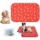 (RED, 40*60cm) 2026 Pheromone Washable Reusable Leak-Proof Puppy Pee Pad Training Mat Multiple Sizes Available 1