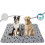 (GRAY, 70*80cm) 2026 Pheromone Washable Reusable Leak-Proof Puppy Pee Pad Training Mat Multiple Sizes Available 1
