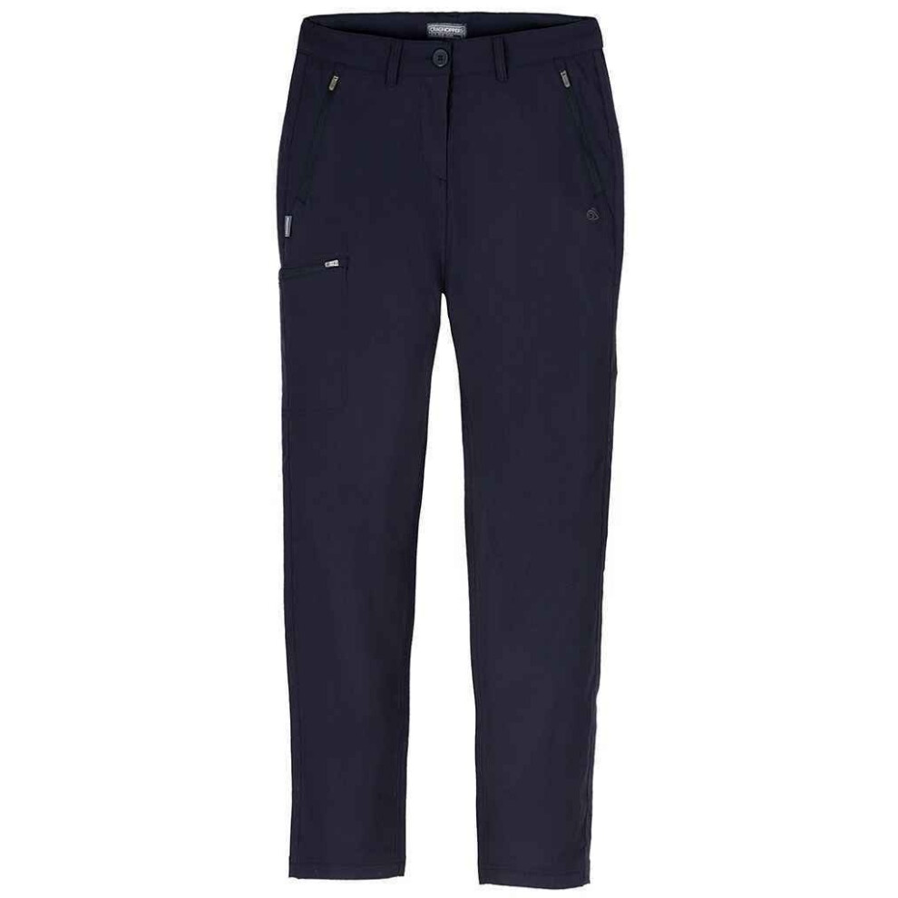 Craghoppers (12 Uk R, Dark Navy) Womens/Ladies Expert Kiwi Pro Stretch Hiking Trousers