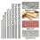 (1pc 8mm) XCAN 3-10mm Wall Masonry Drill Bit Set Alloy Tip for Brick Concrete Marble Tile Stone 4