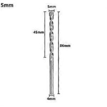 (1pc 5mm) Zestaw wierteł ściennych XCAN 3-10 mm z końcówką ze stopu do cegły, betonu, marmuru, płytek, kamienia