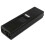 (Black) Mini Keychain Flashlight with Electric Shock Self-Protection and LED 1