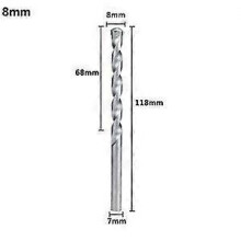 (1pc 8mm) Zestaw wierteł ściennych XCAN 3-10 mm z końcówką ze stopu do cegły, betonu, marmuru, płytek, kamienia