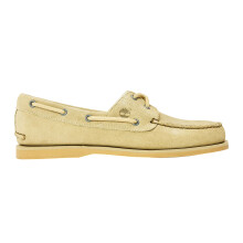(10 UK, Light Green) Timberland Mens Classic Textured Suede Lace Up Boat Shoes
