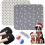 (BROWN, 70*80cm) 2026 Pheromone Washable Reusable Leak-Proof Puppy Pee Pad Training Mat Multiple Sizes Available 2
