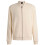 (S, White) Boss Mens Solid Front Pocket Bomber Jacket 1