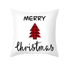 (TPR303-2) 3 Federe di Natale a Cartoni Animati, 45x45cm, senza Imbottitura, per Divano