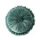 (Green) Cuscino Rotondo a Balze in Velluto e Cotone 17.7in, Morbido e Resistente per Sedia e Letto 1