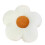 (WHITE, 50cm) Cuscini Fiore Plush, Cuscino Pavimento per Leggere e TV 1