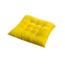 (Red) Cojín Cuadrado Liso 40x40cm, Suave y Grueso para Silla de Comedor