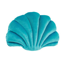 (Green, 34cmx25cm) Cojín Forma Concha Verde, para Sofá Dormitorio y Oficina