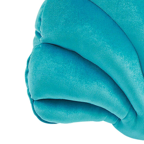 (Green, 34cmx25cm) Cuscino Forma Conchiglia Verde, per Divano Camera e Ufficio 2
