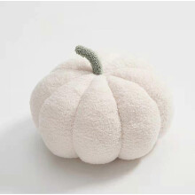 (White, about 17-20cm) Cojín Calabaza Nordic Lujo, Peluche para Sofá y Mesita