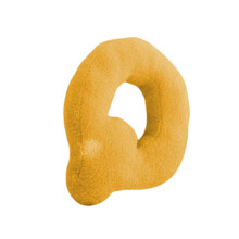 (Q) Coussin Lettre Anglaise, Jouet pour Apprendre Mots, Décoration Enfants