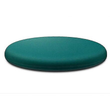 (Dark green, S) Coussin Rond en Mousse à Mémoire avec Soutien Lombaire