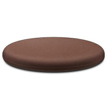 (coffe, L) Coussin Rond en Mousse à Mémoire avec Soutien Lombaire