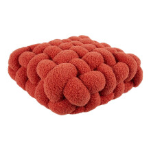 (Red, 40cmx40cmx12cm) Cuscino Sedia Marrone Scuro, Peluche Decorativo per Sala e Matrimonio