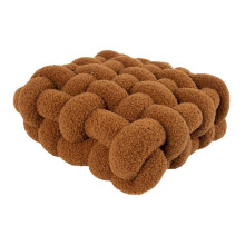 (Dark Brown, 40cmx40cmx12cm) Dunkelbraunes Sitzkissen, Plüsch Deko für Wohnzimmer und Hochzeit