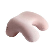 (Pink, 28cmx25.5cmx12cm) Oreiller de Voyage Confortable pour Cou, pour Dormir Adultes