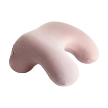 (Girl pink, 28cmx25.5cmx12cm) Oreiller de Voyage Confortable pour Cou, pour Dormir Adultes