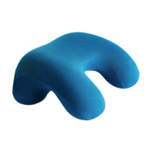 (Light Blue, 28cmx25.5cmx12cm) Bequemes Reise-Nackenkissen für Erwachsene zum Schlafen