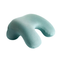 (Grass Green, 28cmx25.5cmx12cm) Cuscino da Viaggio Comodo per Collo, per Dormire Adulti