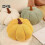 (grey,green, M) Cuscino Zucca Halloween S, Peluche per Divano, Letto e Auto 2