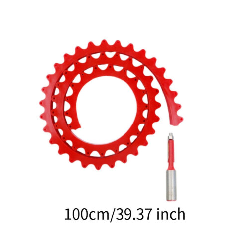(Red, 100cm) Guide Courbe Flexible 100cm, Gabarit Menuiserie 1