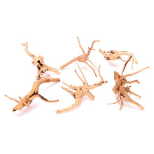 (15 to 20CM) Aquarium Driftwood Cave Hideout, Simulation Fish Tank Ornament for Shrimp Breeding & Decor, 8-10cm